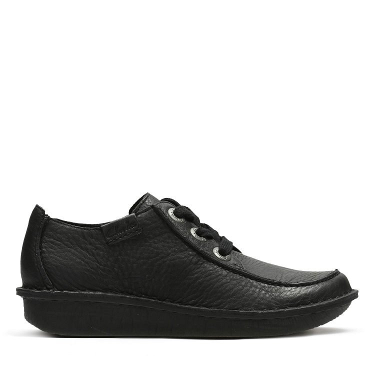 Clarks womens casual  black leather