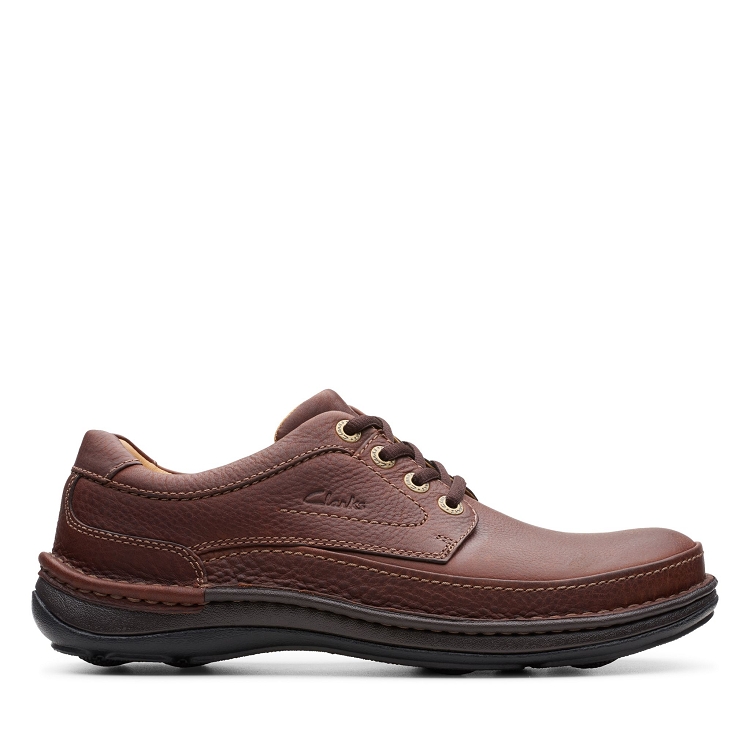 Clarks dressca  mahogany leather