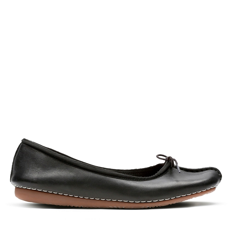 Clarks womens casual  black leather