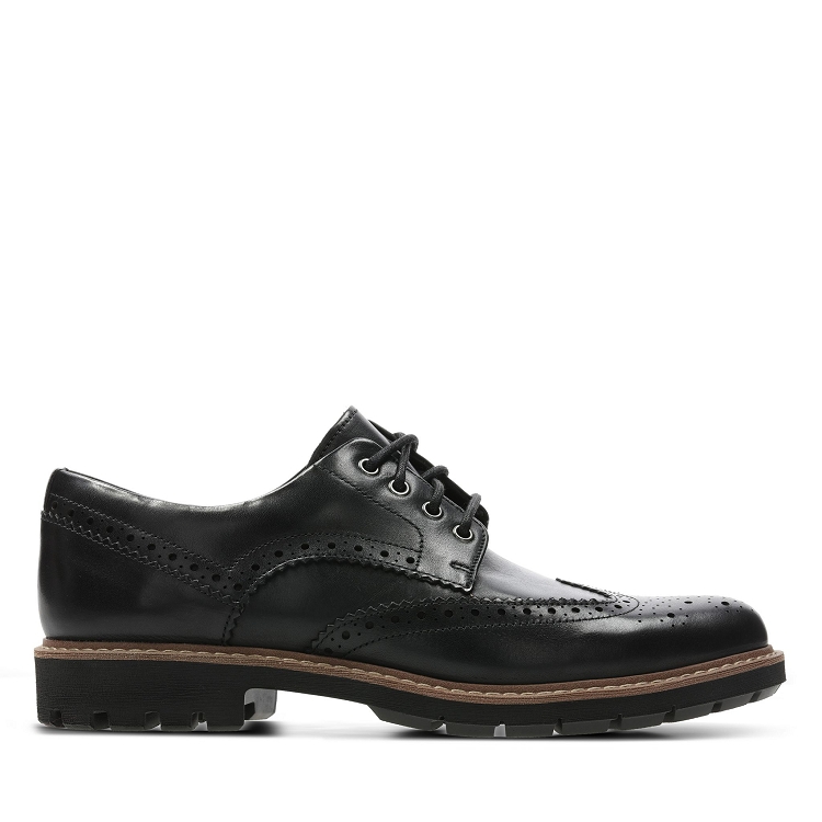 Clarks dressca  black leather