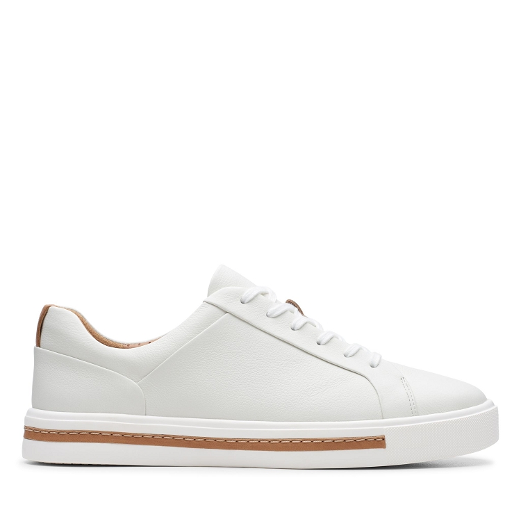 Clarks womens sport  white leather