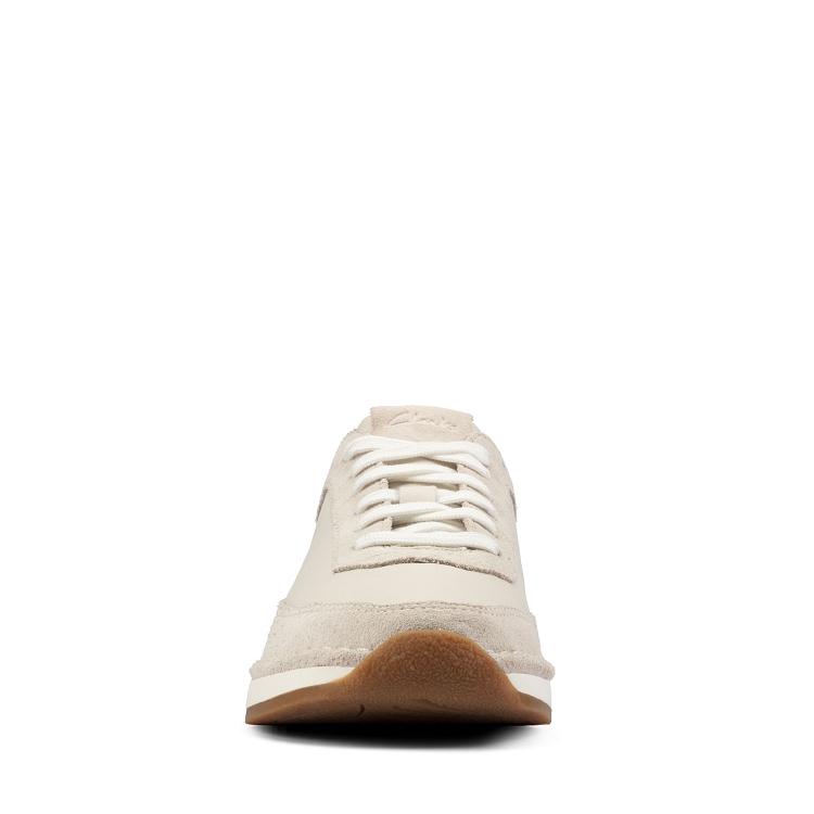 Clarks womens sport  white suede2082701_3