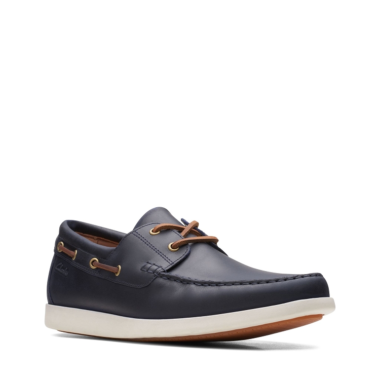 Clarks dressca  dark blue lea2142301_2