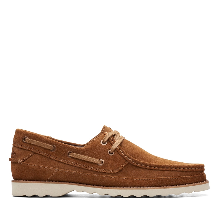 Clarks dressca  cognac suede