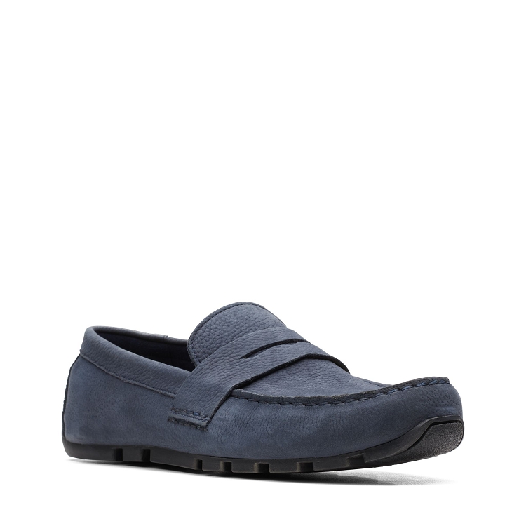 Clarks dressca  navy nubuck2674901_2